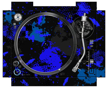 Pioneer DJ PLX 1000 Skin Conflict Blue